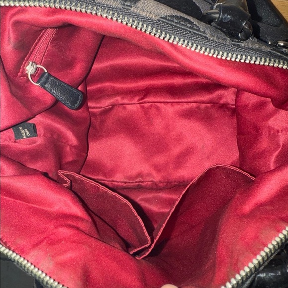 Coach Madison Signature Black Canvas Leather Zip Top Handle Satchel - Picture 6 of 8